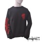 Preview: Pullover "Ehrenkodex77", schwarz,  Schriftzug gestickt